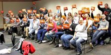 UAOSU holding signs