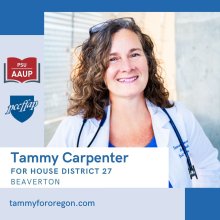 Tammy Carpenter for House District 27, Beaverton